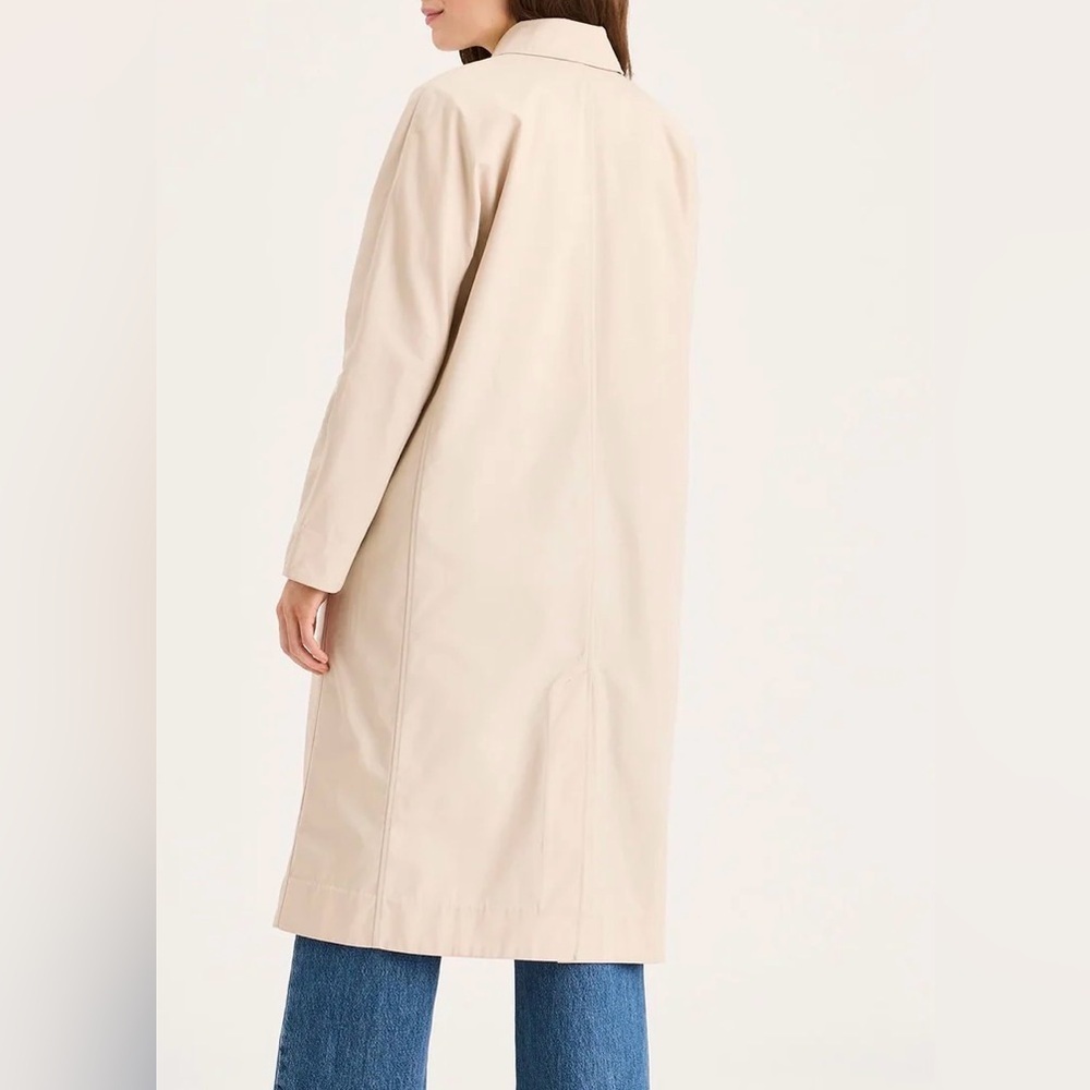 Dockers Trench Coat Regular Large Fit Beige - Picture 3 of 9